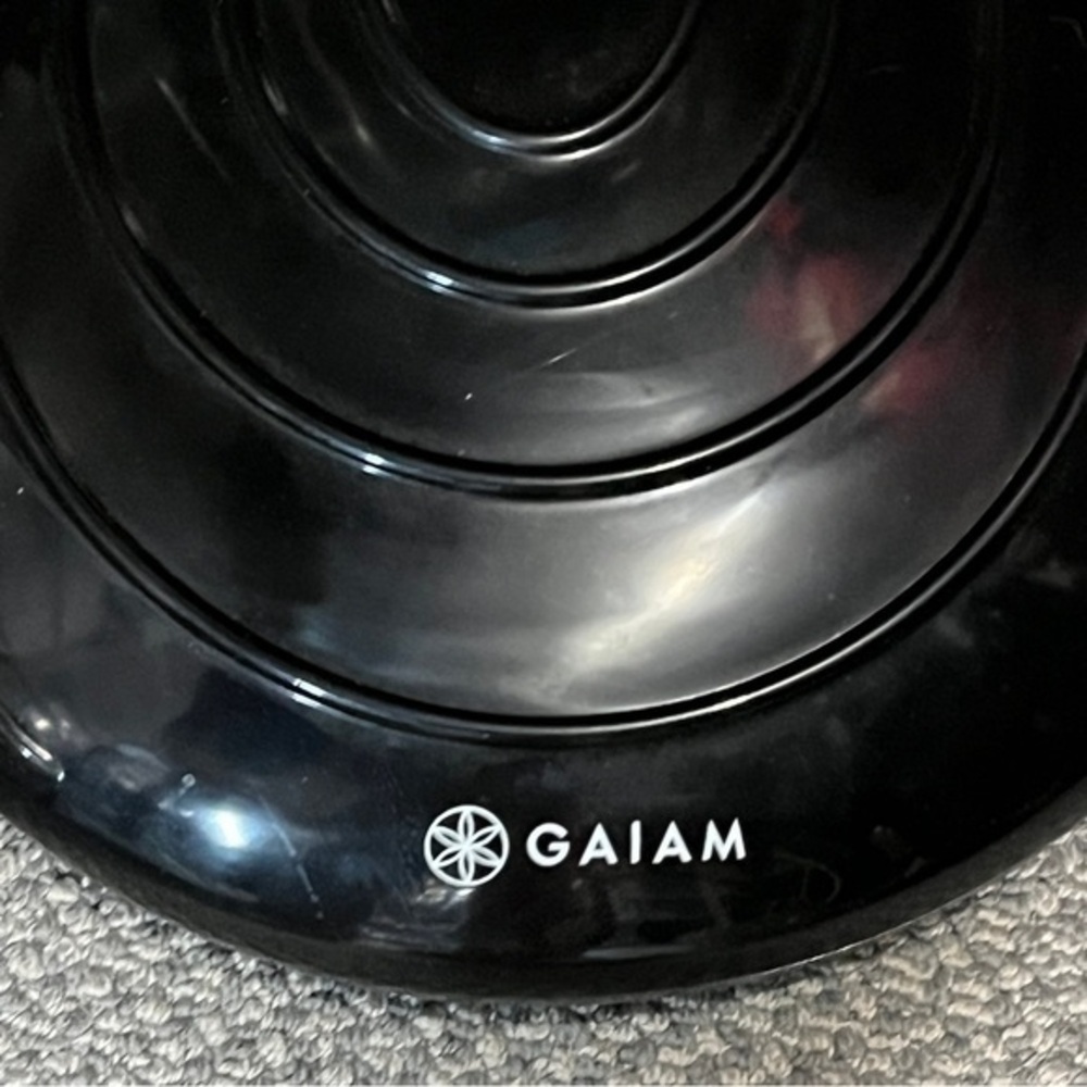 Gaiam Balance Disc Wobble Cushion Stability Core Trainer for Home or Office